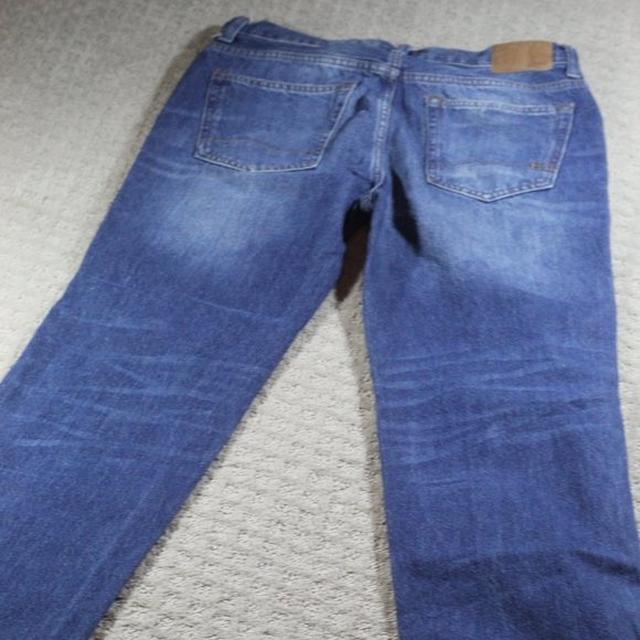 Aeropostale Distressed Relaxed Blue Jeans 30x32 - Picture 2 of 5